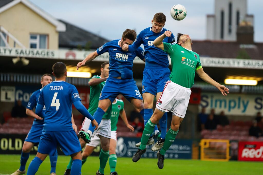 Rory Feely at League of Ireland Premier Division match Cork City FC v Waterford FC September 2nd 2019