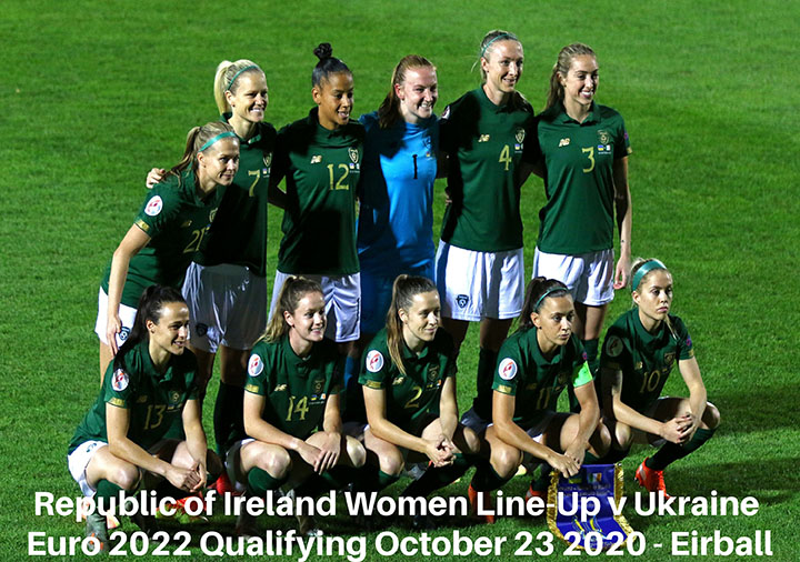 Rep of Ireland v Ukraine Euro 2022 Qualifier October 23 2020